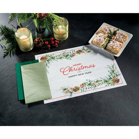 Hoffmaster Seasonal Placemat and Napkin Combo Packs PK 750 PK 856795